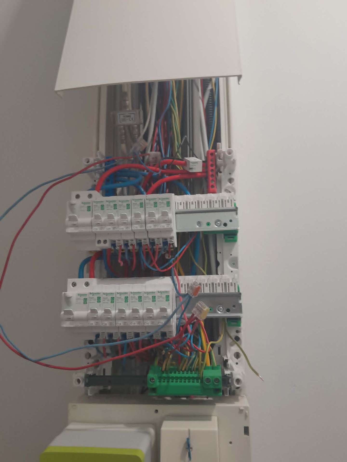 Câblage tableau électrique — mise aux normes
